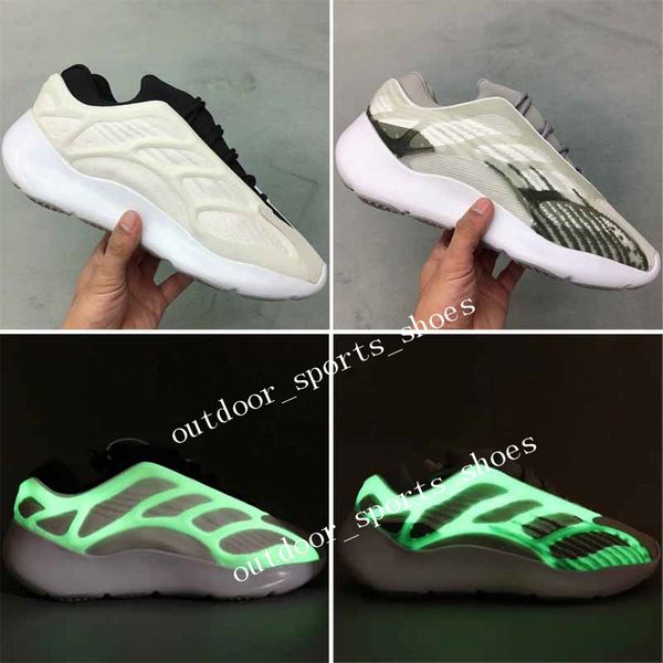 

kanye west foam runner 700 v3 sneakers for mens kanyewest 700v3 sports shoes men white skeleton running shoes man light trainers three, Black