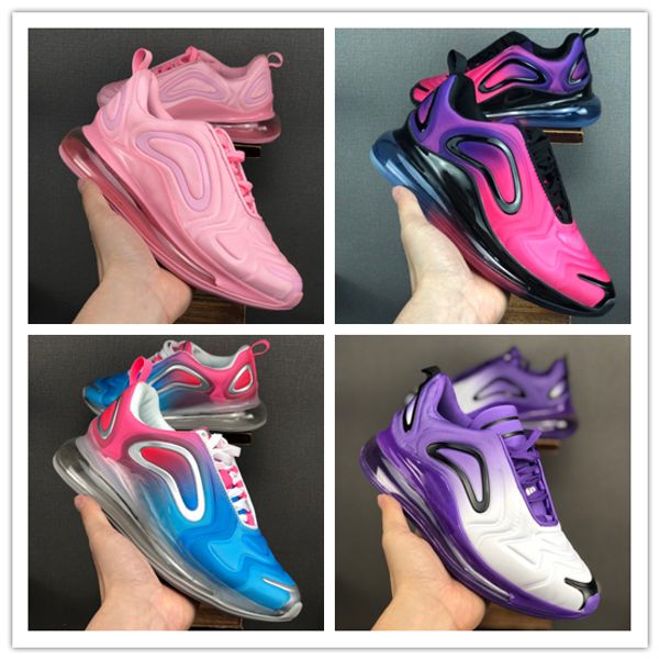 

720s women runnning shoes classic black white pink sneakers atmospheric cushion cushioning ladies outdoor sport shoes size 5.5-8