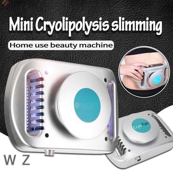 

синий мини портативный домашнего использования cryo fat freezing machine lipo машина для похудения cryopad body shaper машина для похудения