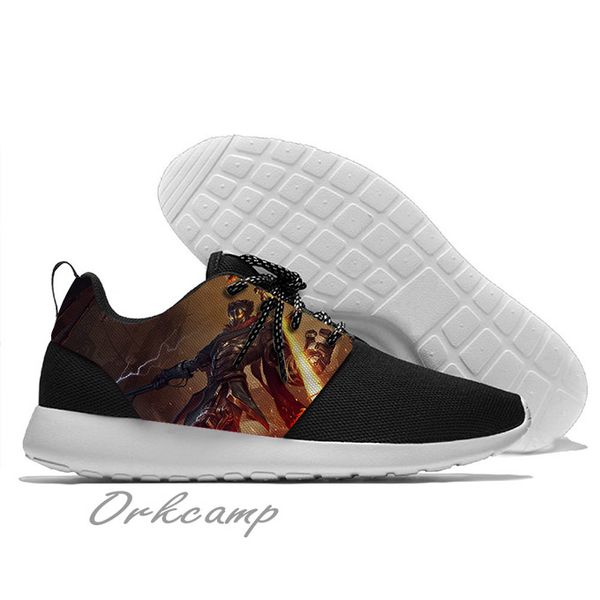 

esport game league of legend riven viktor novelty design lightweight breathable walking jogging shoes