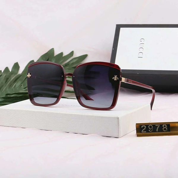 

Brand ungla e luxury ungla e tyli h de igner ungla e for men women gla uv400 6 tyle with little bee