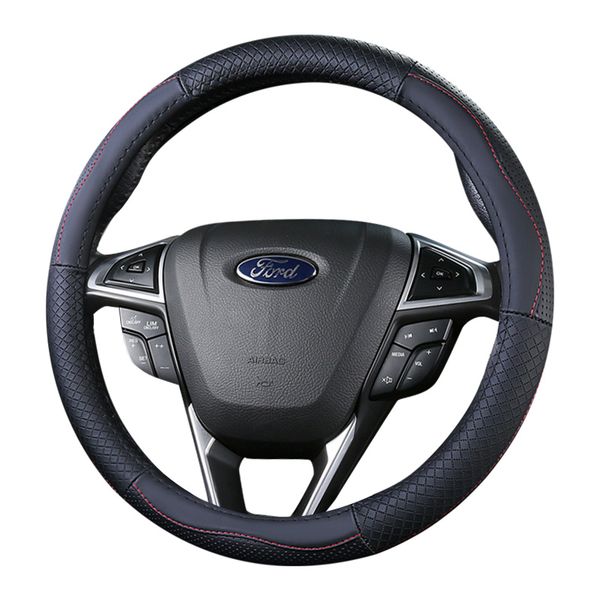 

layer leather wheel steering covers for ecosport escape kuga expedition el max explorer galaxy s-max f-series raptor