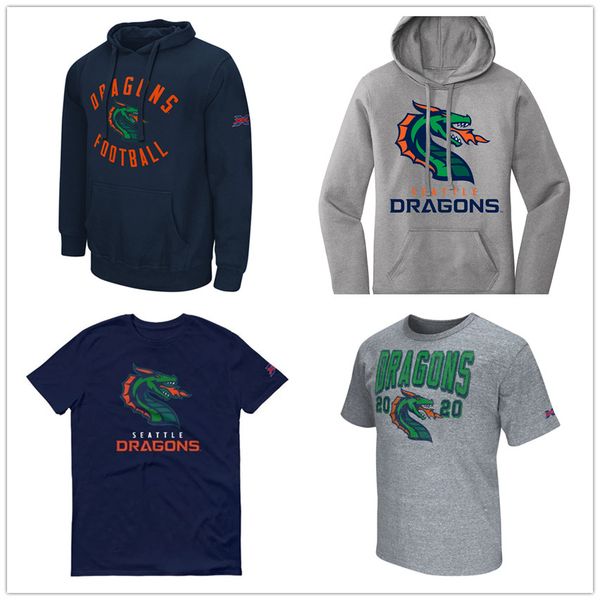 

драконы футбольной лиги, сиэтл футбол джерси пуловер толстовка с капюшоном мужская толстовка джонатан паркер элстон болдуин кирк баррон исай, Black