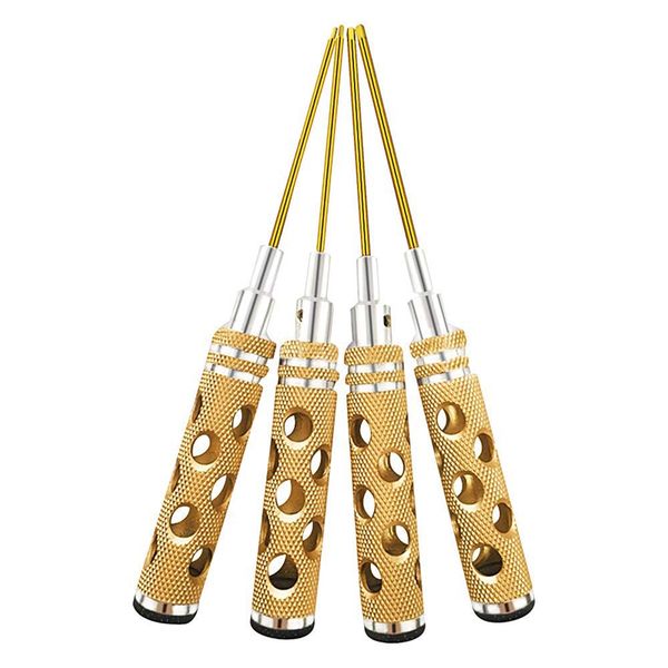 

4pcs hex screw driver tools kit set for rc helicopter (1.5mm 2.0mm 2.5mm 3.0mm) (as shown, 4pcs hex drivers set