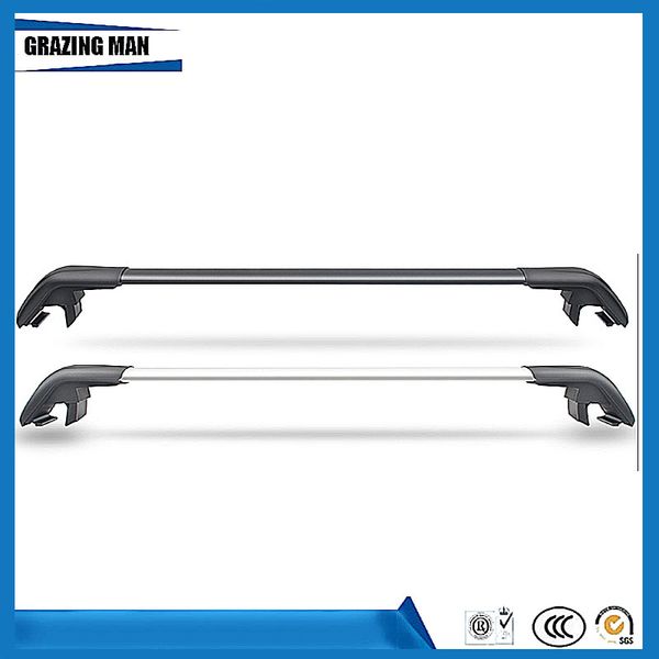 

2pcs car accessories aluminium alloy roof rack rail side bars cross bar fit for wagoneer 2011-2019 luggage carrier