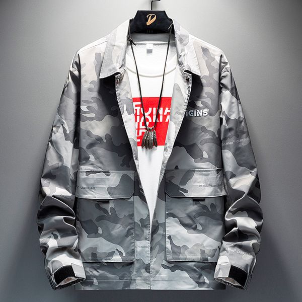 

spring autumn mens jacket new korean style fashion workwear brand jacket lapel cardigan size m - 4xl, Black;brown