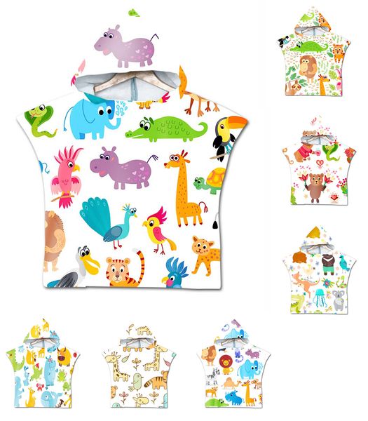 

Бесплатная доставка Мультфильм Животных Бегемот Крокодил Медведь Слон Кит Шабло