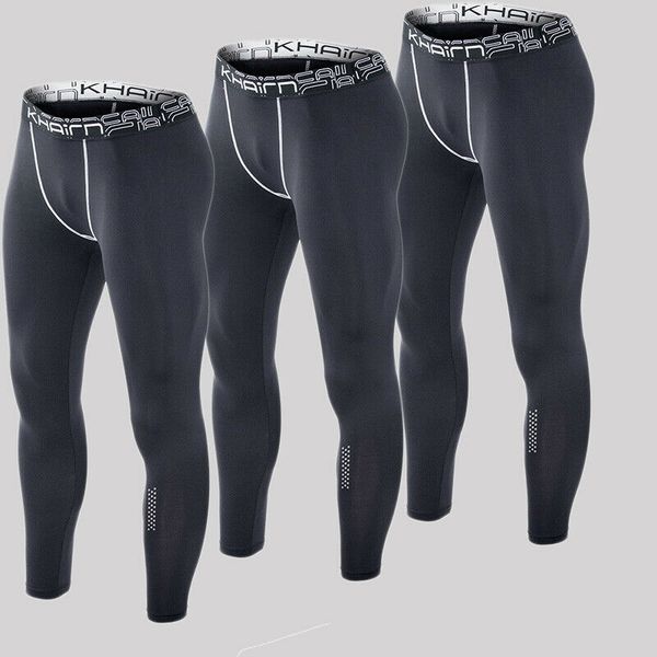 

us men compression running legging athletic running basketball gym spandex pants
