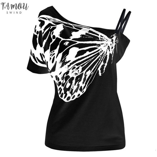

t shirt women print t shirt european new hollow out strap summer t shirt sling womens clothing vestidos de festa t024, White