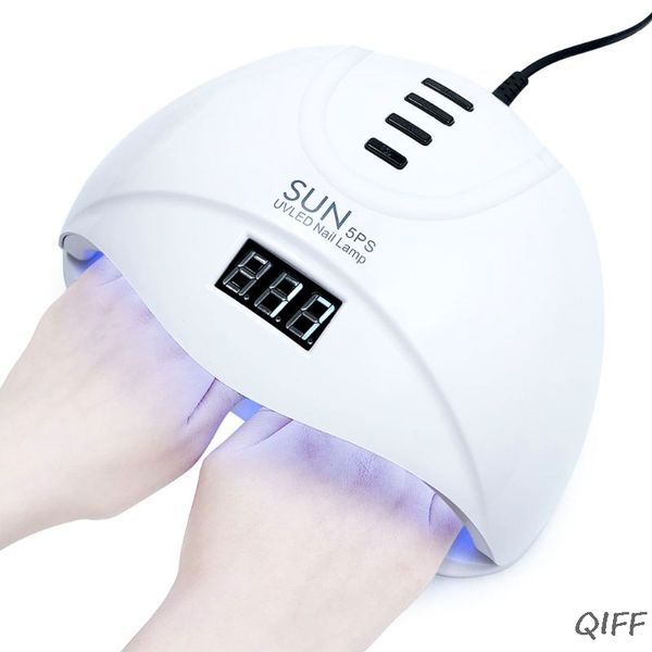 

52w nail lamp dryer uv led gel nails dryer timer setting manicure machine tool