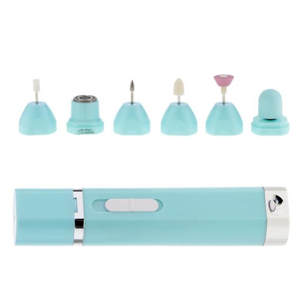 

9 in 1 electric manicure/pedicure tool. easily file, buff and shine fingernails, toenails. natural beautiful looking nails