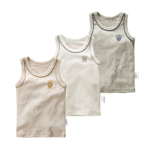 

songyou xisongwu 20 boys' four seasons base knitted hurdle vest i-shaped vest size 80-140, Blue