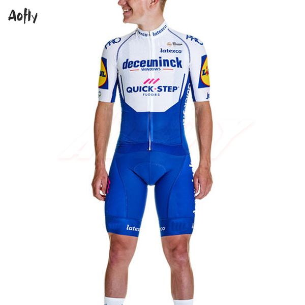

2020 new cycling jersey quick step pro team men summer set ciclismo bicycle clothing ropa de hombre bib jersey short sleeves, Black;blue
