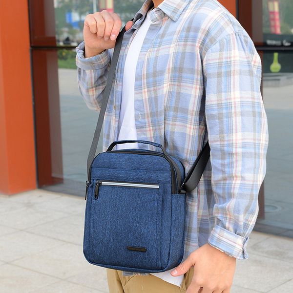 

man's bag 2020 messenger bag for men nylon small flaps black casual shoulder bags men's satchel travel business handbag male