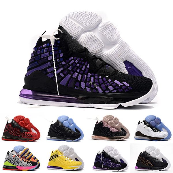 

2020 xvii 17 rainbow thru cny lakers oreo fresh bred basketball shoes mens athletic trainers 17s sports designer sneakers chaussures 40-46