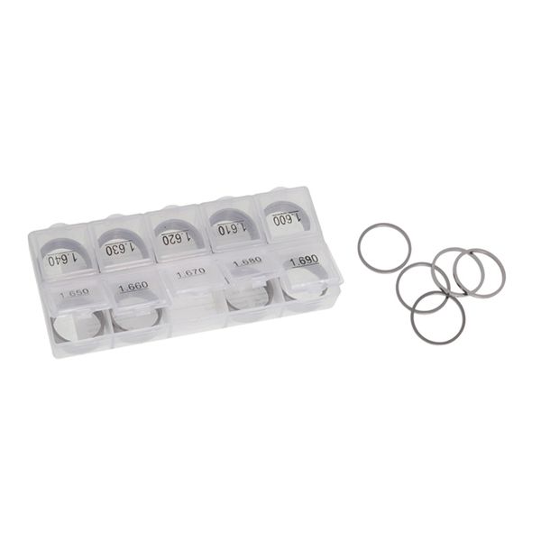 

100 pieces b27 common rail injector repair shims gasket seal washer