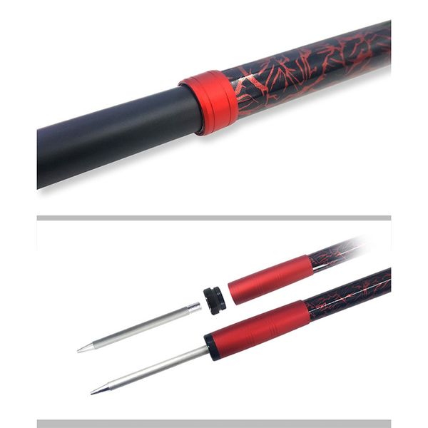 

self-inserting frp fishing rod ultralight fishing pole for freshwater saltwater ncm99