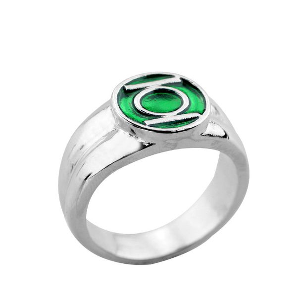 

green lantern ring around the film and television super hero ring, Silver