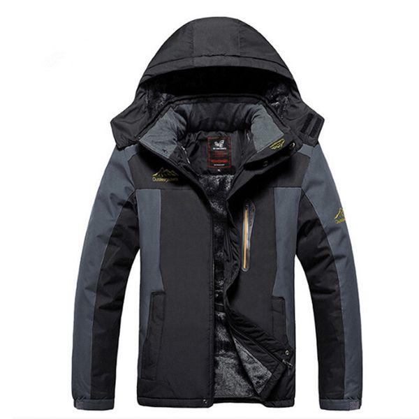 

winter warm 2020 doudoune breathable chaqueta hombre outdoor sport veste homme hiking camping softshell jacket men climbing coat, Blue;black