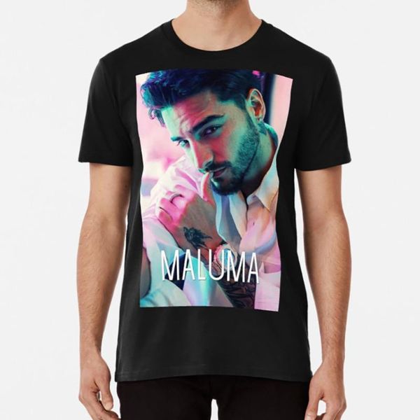

maluma t shirt malume happy 4 heart, White;black