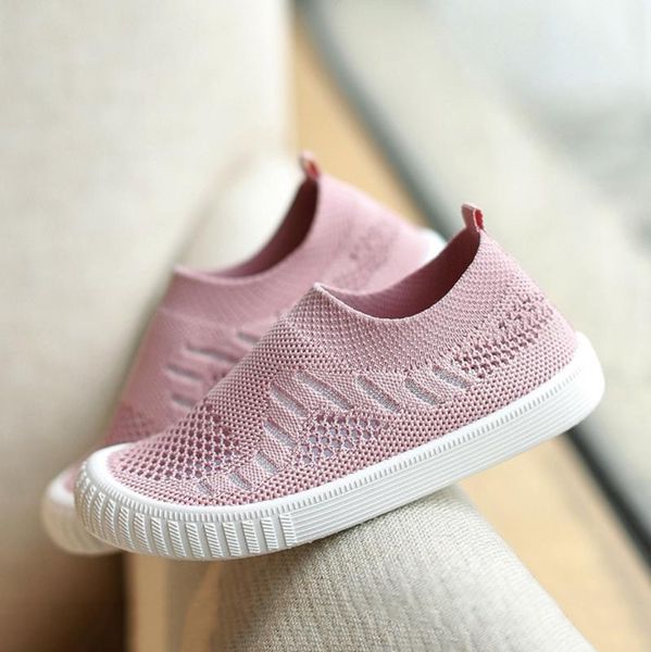 

summer new cotton mesh kids shoes slip-on girls shoes sneakers soft rubber sole solid color children casual shoes boys girls, Black;red