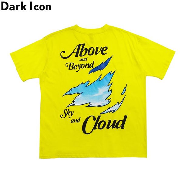 

dark icon printing t-shirt men 2020 summer hip hop tshirts cotton men's tee shirts streetwewar