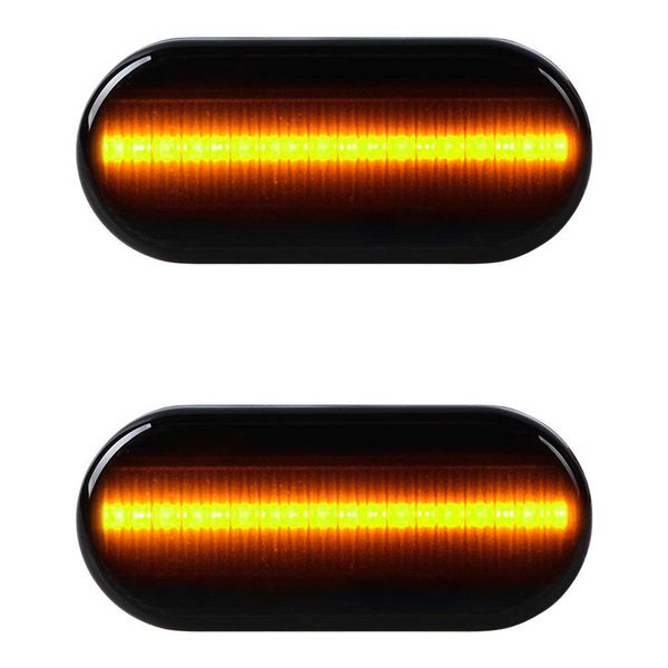 

2PCS Последовательная светодиодный индикатор Side Marker Light Kit Совместимость с Volkswagen VW M