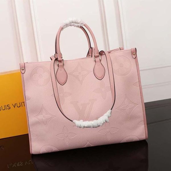 

luxury letters shopping bag real leather clutch shoulder bag totes designer handbags women presbyopic clutch purse shopper bags 44571 a15, Blue;gray