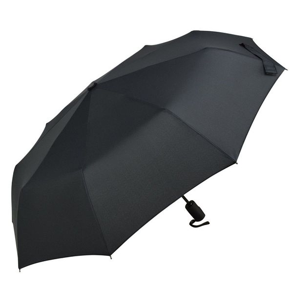 

fully automatic fashion business rain and rain dual-use umbrella to strengthen wind-resistant fiber 8 bone anti-uv umbrella