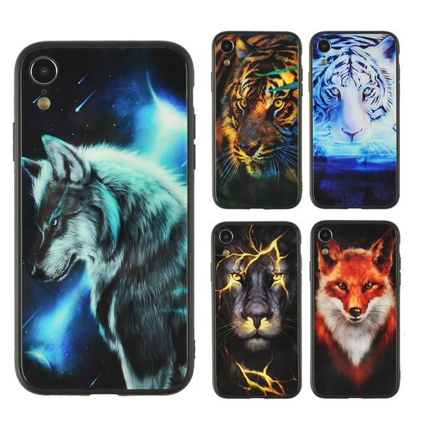 

For iphone x x max xr cu tomized tempered gla tpu phone ca e lim back tarry ky cover for iphone 6 7 8 plu