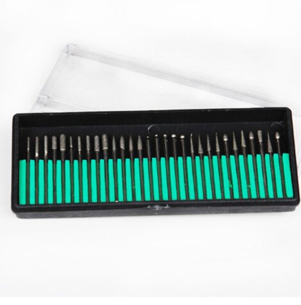 

30pcs/set nail art electric drill bits nail drill bits set pedicure bits for manicure machine polishing grinding head tool for nail