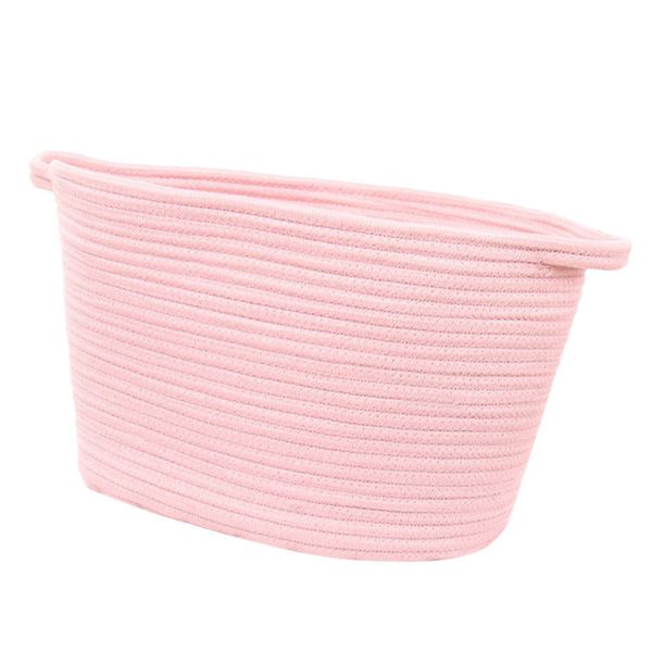 

large capacity kids baby room toys storage canvas laundry basket bag w/ handle