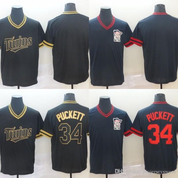 

Mens Minnesota Jersey 34 Kirby Puckett 100% Stitched Twins Kirby Puckett Baseball Jerseys Cheap Fast Shipping S-XXXL