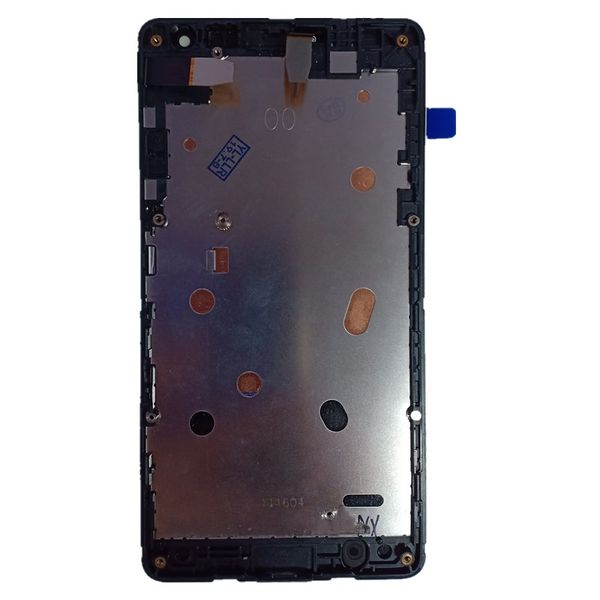

for microsoft nokia lumia 535 2s/2c lcd display +frame black 5.5inch digitizer assembly touch screen replacement full parts+kits