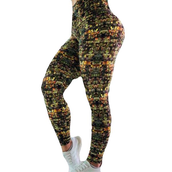 

gym leggings women fitness leggings women flower print high-waist hip stretch underpants running fitness yoga pants, White;red