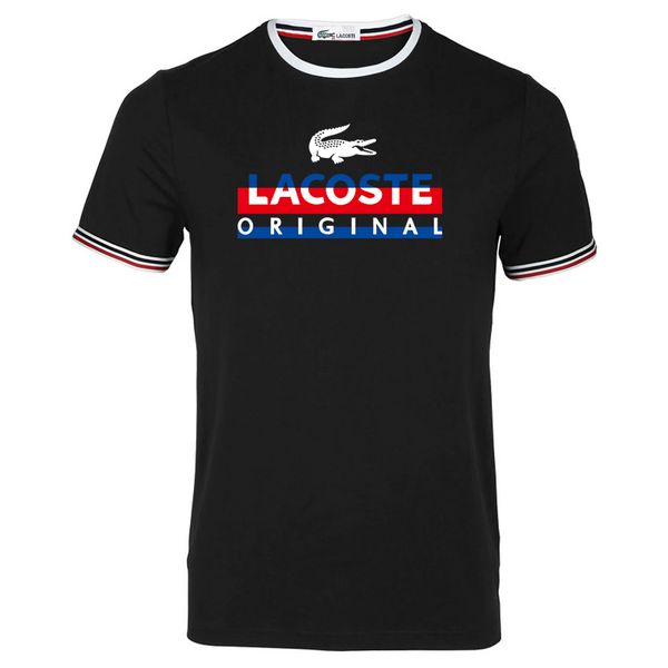 

Мужская футболка Французская мужская марка Дизайнер письма Печать логотипа Мода