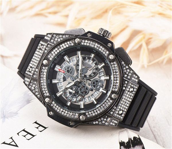

2019 Dail диаметр 46,5 мм цвет Алмаз шесть контактный работает секунд Спортивные кварцевые мужские часы человек бизнес часы для мужчин лучший подарок Валентина