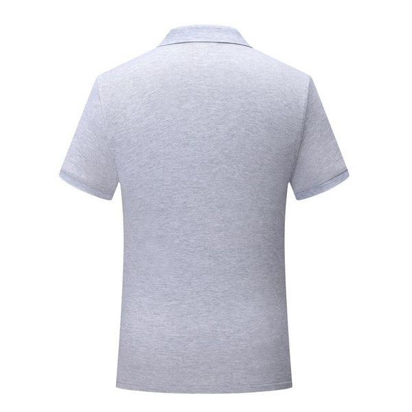 

polo shirt uniform gray sd chongfu 899033new classic solid color short-sleeved men and women with comfortable and breathable, Black