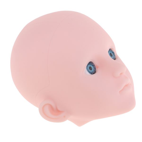 

1/4 bjd женских куклы голова sculpt с голубыми глазами diy частей пластмассы высокого качества