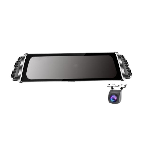 

x8 весь экран 10 дюймов streaming dual lens driving recorder автомобиля