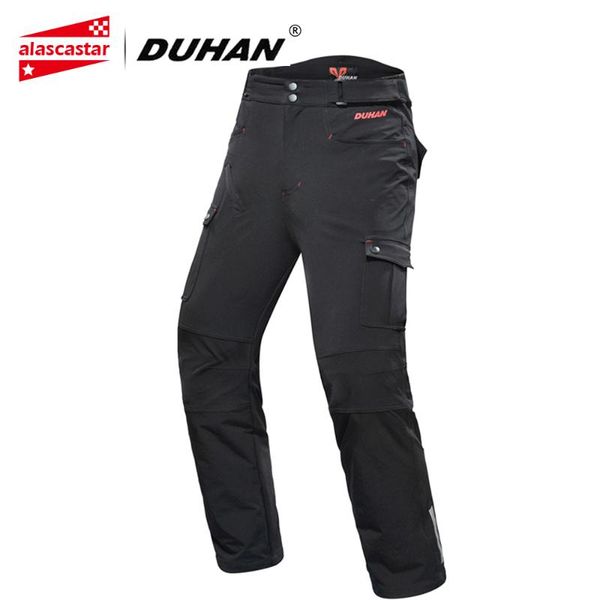 

duhan waterresistant motorcycle pants men motocross pants windproof pantalon moto cargo with ce certification protection