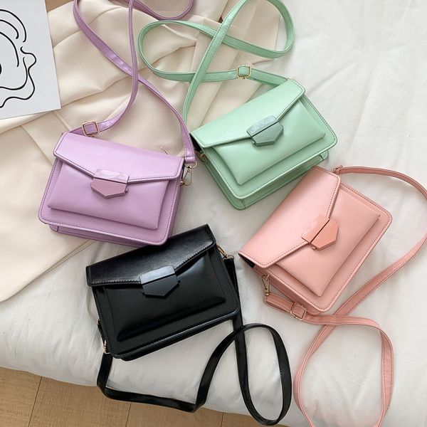 

summer fashion jelly colors pu leather women shoulder crossbody bags women's handbagswomen bag bags ing