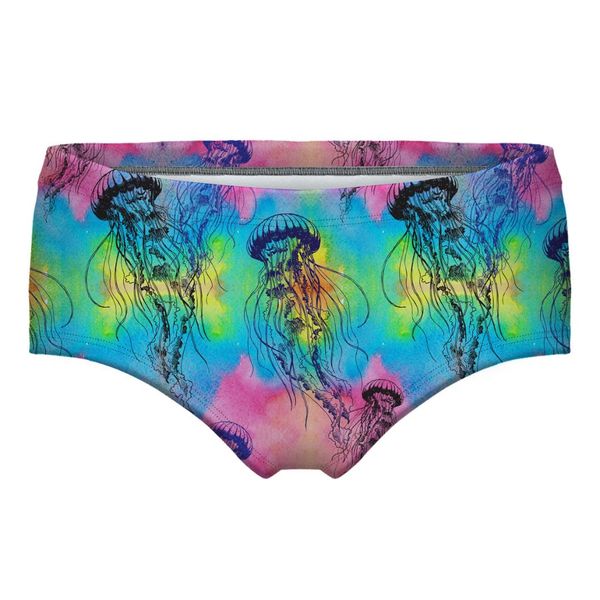 

fashion digital printing women's triangle shorts, White;black