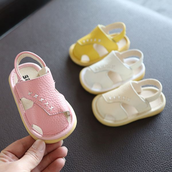 

geunine leather summer baby kids boys girls shoes prewalker newborn rubber soft sole baby shoes prewalker newborn 0-24m