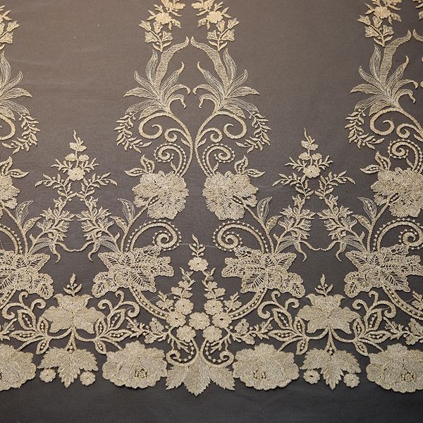 2020 1yard Water Soluble Lace Fashion African Embroidery Lace Diy