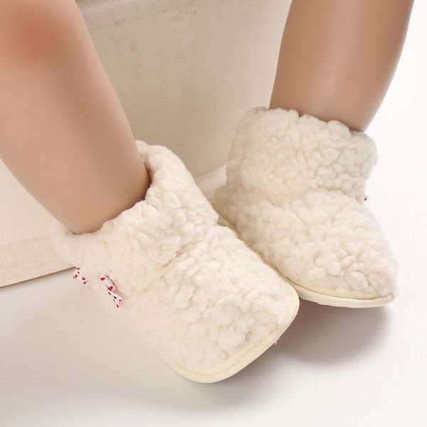 

baby girl booties winter keep warm fashion solid comfortable butterfly-knot fashion first walkers kid casual shoes baby slofjes