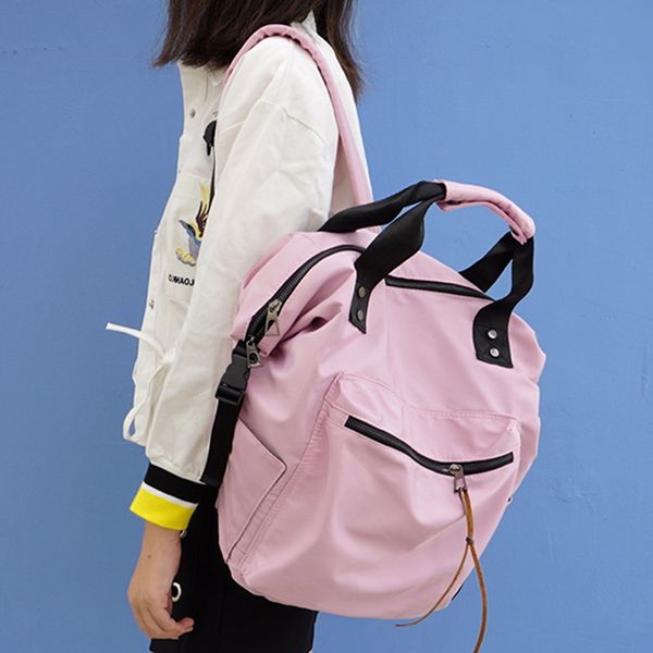 

large capacity travel backpack women nylon waterproof bagpack female back pack school bags harajuku backpacks for girls mochila