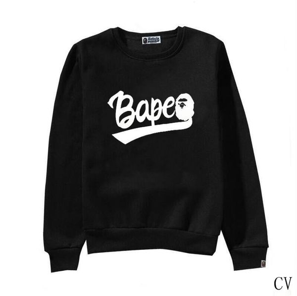 

designer hoodies fashion tide sweatshirt streetwear mens hoodie casual thick long sleeve clothing slim style crew neck size s-2xlcv, White;black