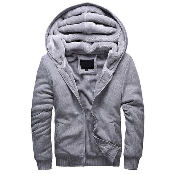

4colors fashion winter men casual male hooded jackets hoodies sweatshirts, Black