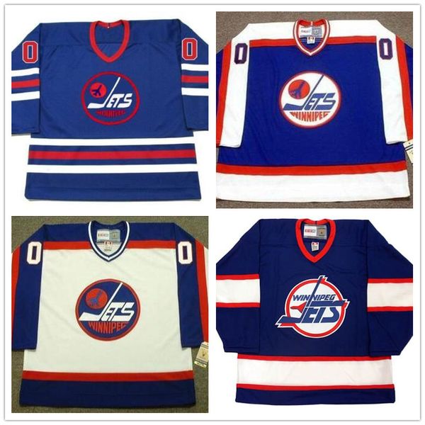 

custom jersey #10 dale hawerchuk #13 teemu selanne winnipeg jets 1970's wha vintage ice hockey jerseys stitched any name your number bl, Black;red